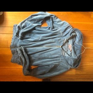 Juicy velour zip up